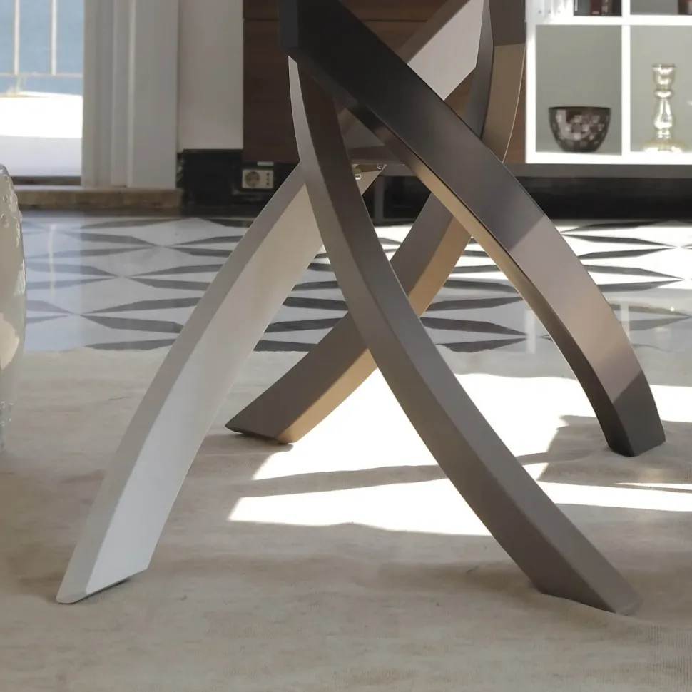 Tavolo Artistico fisso Bontempi in vetro Fisso scontato 38%