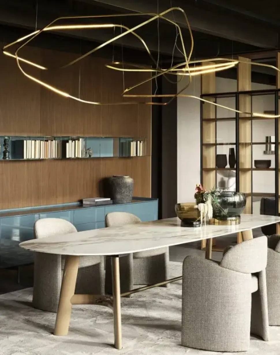 Tavolo August Lema in marmo Fisso scontato 25%