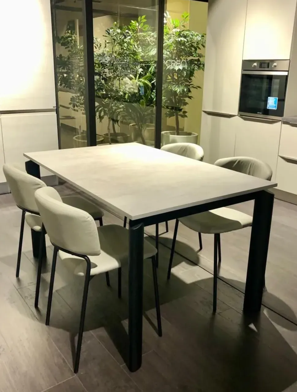 Tavolo Circle Zamagna in OFFERTA OUTLET -32%