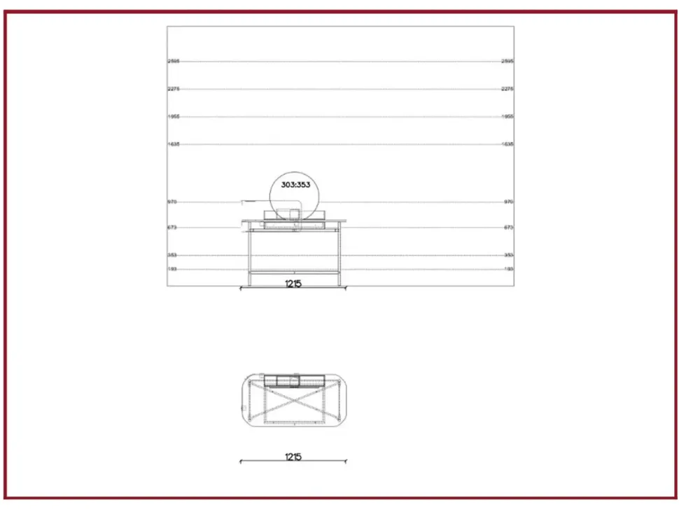 Tavolo consolle modello Ninfea con specchio Novamobili a prezzo scontato