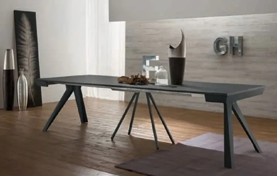 Tavolo consolle modello Tavolo-consolle mod.joker con 5 prolunghe in promo-sconto del 40% Zamagna a prezzo scontato