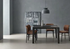 Tavolo Desco rovere carbone Sangiacomo a prezzo scontato