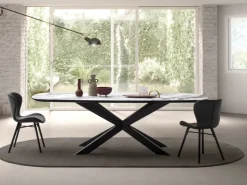 TAVOLO Devina nais Cosmopolitan glass SCONTATO a PREZZI OUTLET