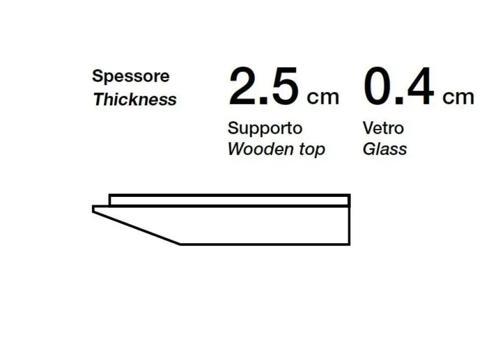 TAVOLO Devina nais Mahnattan my glass SCONTATO a PREZZI OUTLET