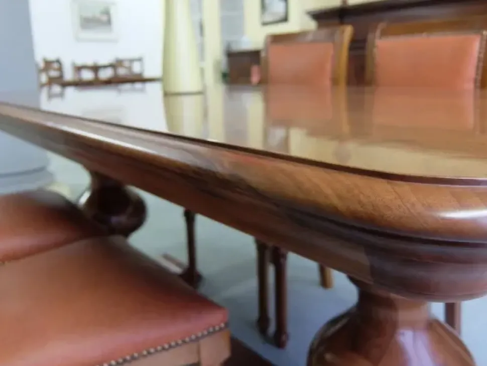 Tavolo E 4 sedie gobbi Artigianale in legno Fisso