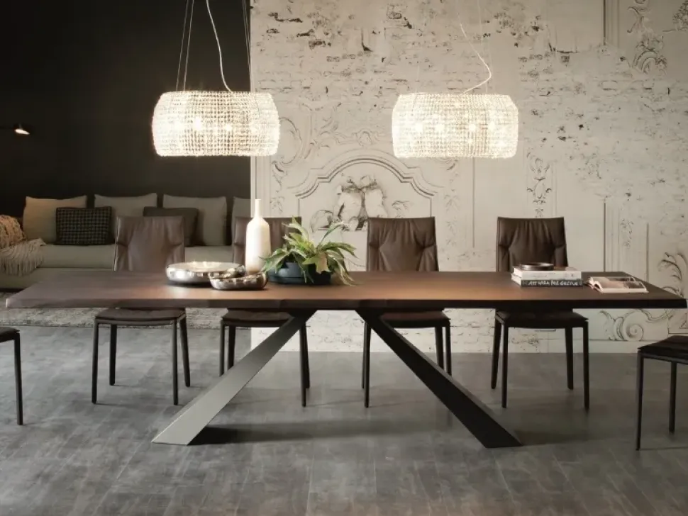Tavolo Eliot Wood di Cattelan Italia a prezzi scontati!