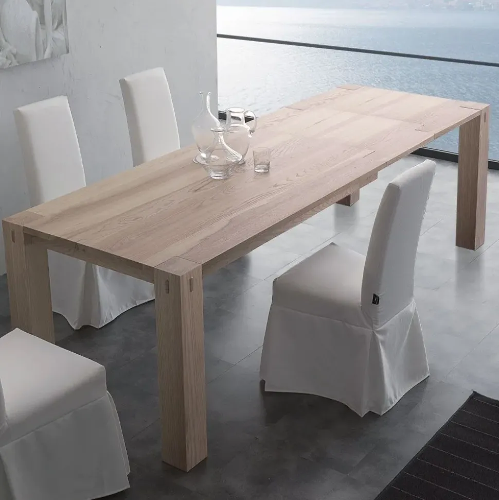 Tavolo Faust Artigianale in legno Allungabile