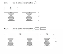 Tavolo Firenze Tonin casa a prezzo ribassato