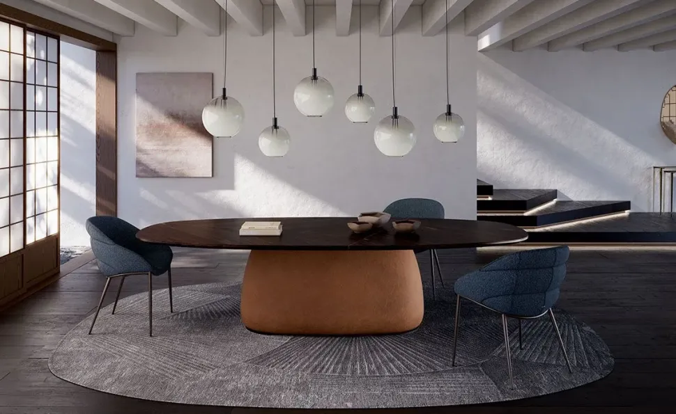 Tavolo fisso Botero wood di Cattelan italia a prezzo riservato