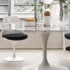 Tavolo fisso Dining tulip 120 cm marmo carrara A&c