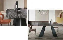 Tavolo fisso Glass metal Md work a soli 3009 Euro