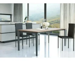 Tavolo Freccia Zamagna in laminato Rettangolare allungabile scontato 30%