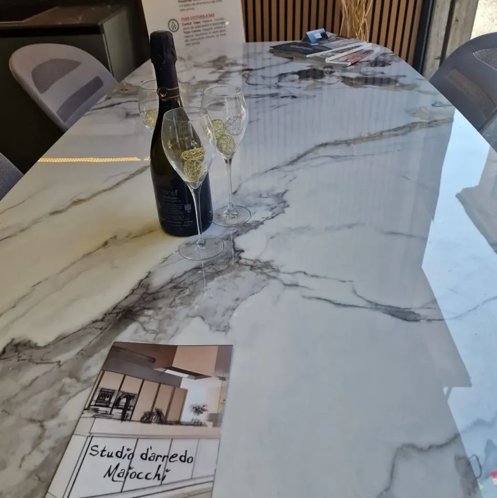 Tavolo Gres La seggiola in ceramica Fisso scontato 32%