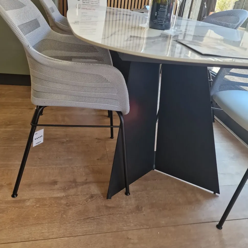 Tavolo Gres La seggiola in ceramica Fisso scontato 32%