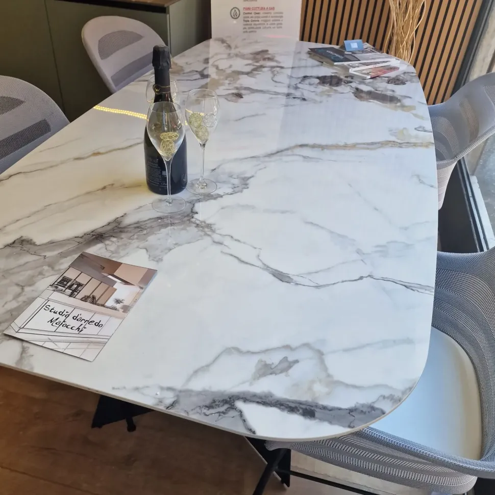 Tavolo Gres La seggiola in ceramica Fisso scontato 32%