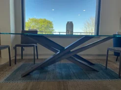 Tavolo in altri materiali rettangolare Lancer Cattelan italia in offerta outlet