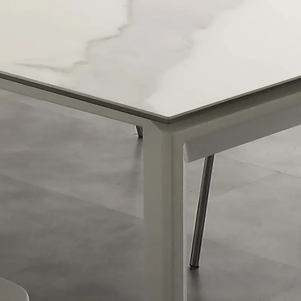 Tavolo in ceramica rettangolare 637 ceramique duo * La seggiola a prezzo scontato