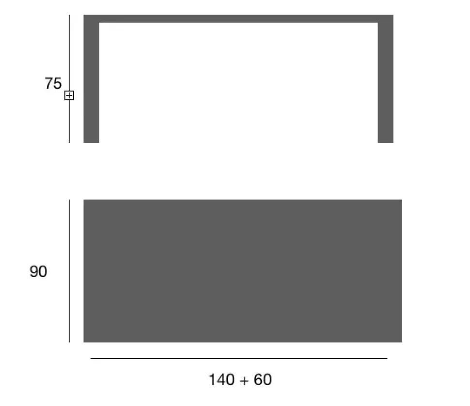 Tavolo in ceramica rettangolare Kura Artigianale a prezzo ribassato