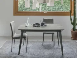 Tavolo in ceramica rettangolare 05 Artigianale in offerta outlet