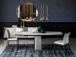 Tavolo in ceramica rettangolare Duffy keramik drive Cattelan in offerta outlet