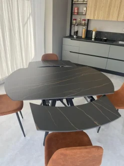 Tavolo in ceramica rettangolare Kyoto brigitte Stones in offerta outlet