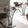 Tavolo in ceramica rotondo Nido keramik bistrot Cattelan italia in offerta outlet