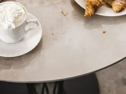 Tavolo in ceramica rotondo Nido keramik bistrot Cattelan italia in offerta outlet