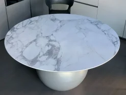 Tavolo in ceramica rotondo Circus Bonaldo a prezzo ribassato