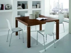 Tavolo in laminato quadrato Bridge 105.105 Gipi a prezzo ribassato