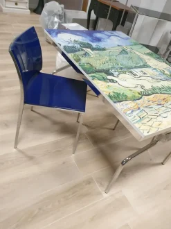 Tavolo in laminato rettangolare Quadro  Ponti terenghi in offerta outlet