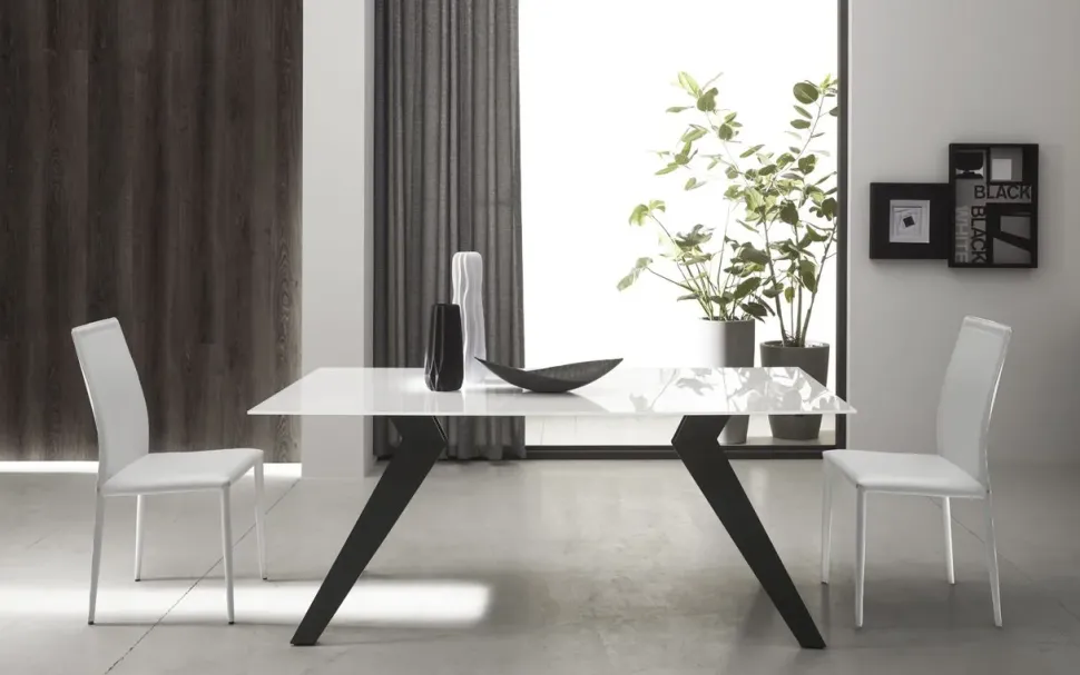 Tavolo in laminato rettangolare Remedy Zamagna in offerta outlet