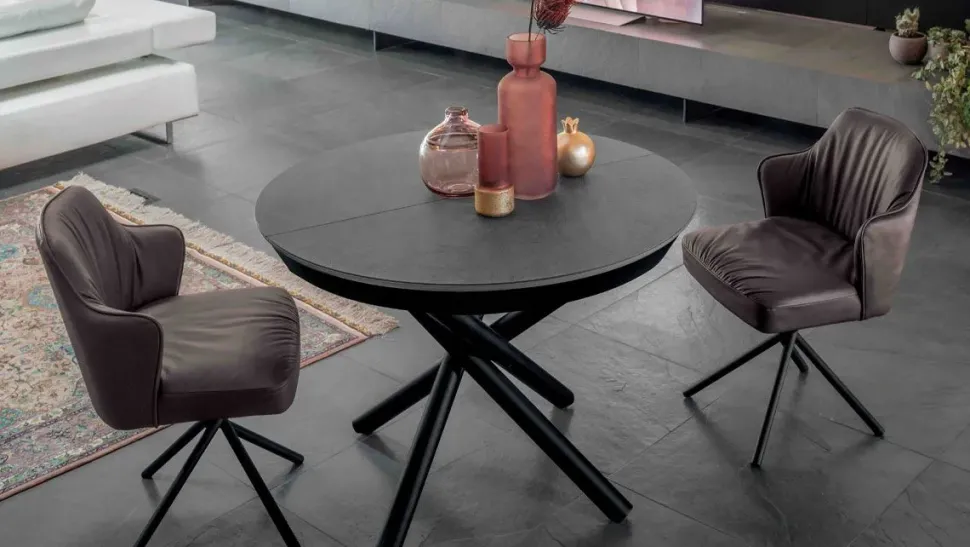 Tavolo in laminato rettangolare Fahrenheit round Altacom a prezzo scontato