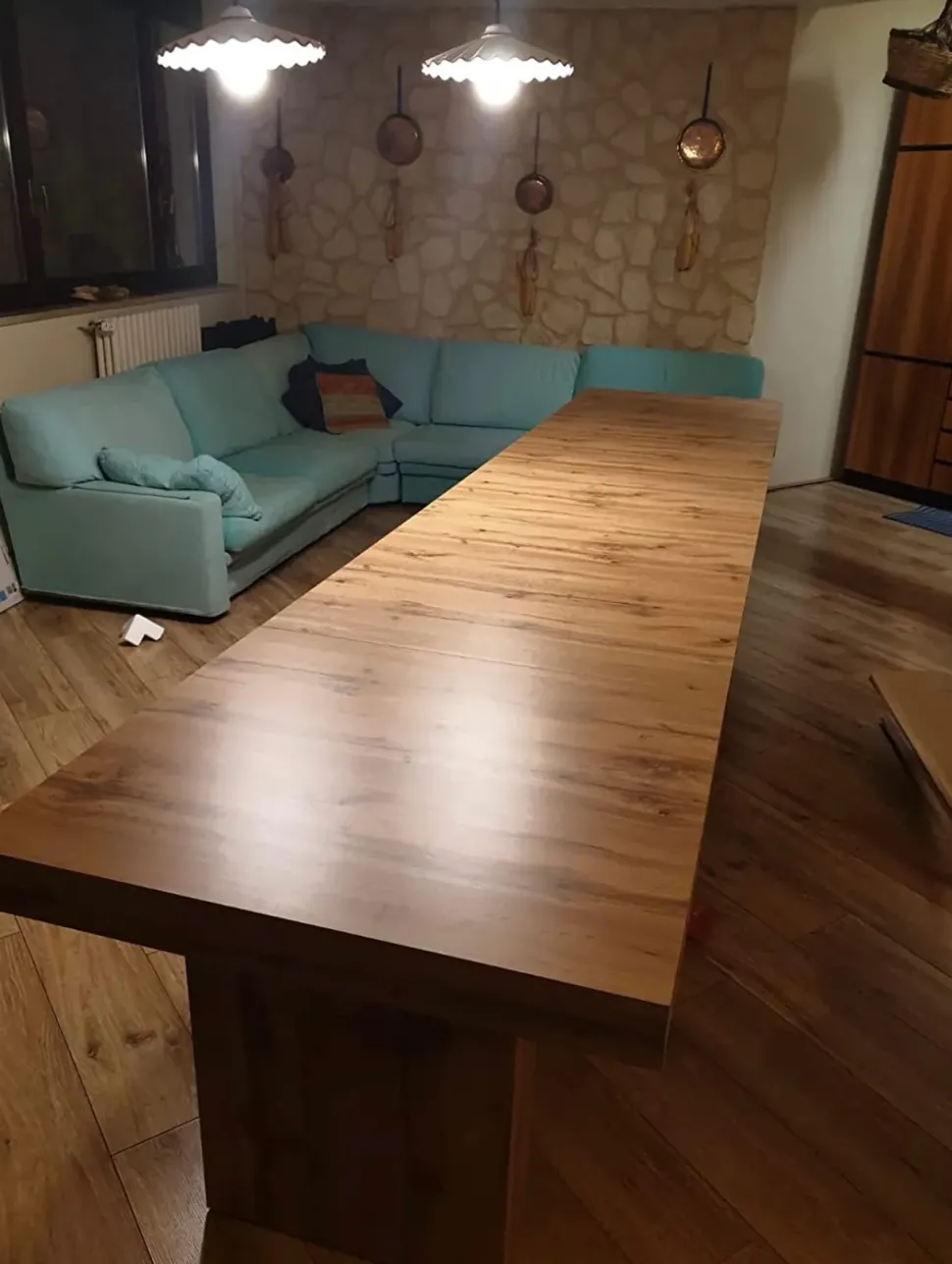 Tavolo in laminato rettangolare Monolite allungabile extra 480 Lion's a prezzo scontato