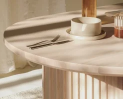 Tavolo in legno ovale Basalto b 200 Dale a prezzo ribassato