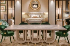 Tavolo in legno rettangolare Tavolo luxury design by giannella ventura Md work a prezzo ribassato