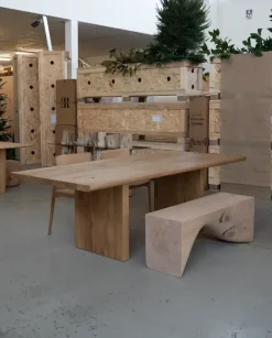 Tavolo in legno rettangolare Noum Riva 1920 a prezzo scontato