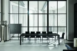 Tavolo in legno rettangolare Cruz xxl Bontempi in offerta outlet