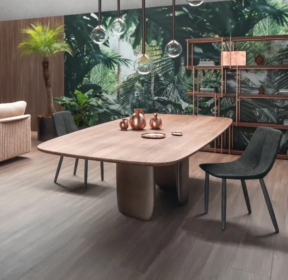 Tavolo in legno rettangolare Mellow Bonaldo a prezzo scontato