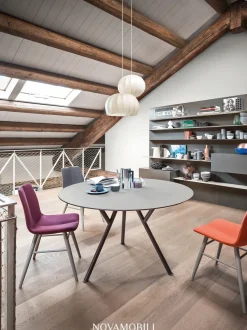 Tavolo in legno rotondo Tavolo rotondo Novamobili a prezzo ribassato