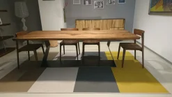 Tavolo in offerta outlet modello Bedrock c di Riva 1920