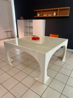 Tavolo in vetro quadrato Tavolo Artigianale in offerta outlet