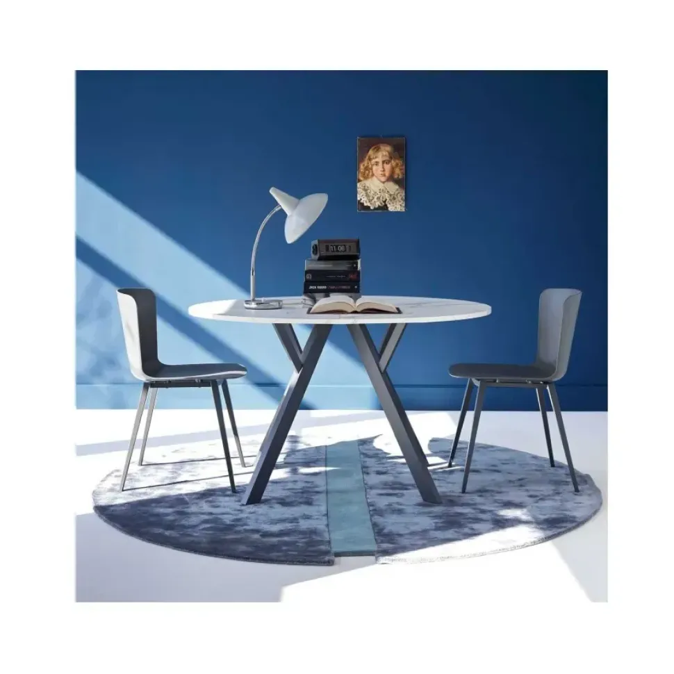 Tavolo Libra round di Sedie brianza scontato del 19%