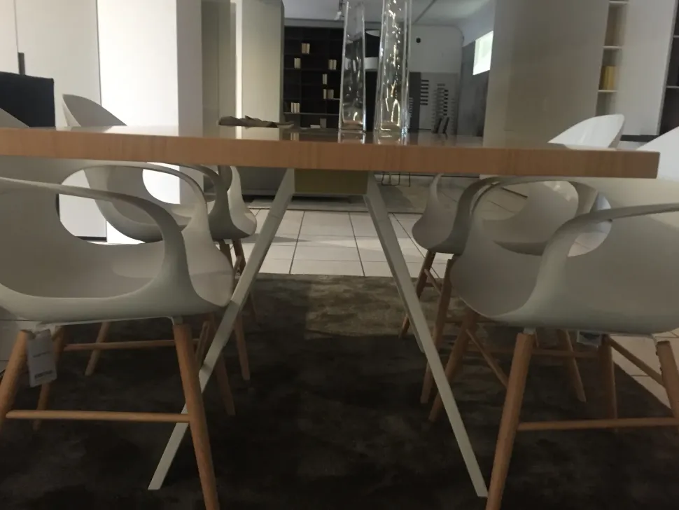 Tavolo Neat Kristalia in legno Fisso