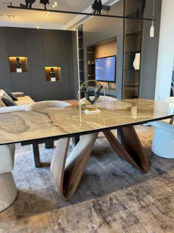 Tavolo Onda Di lazzaro in ceramica Allungabile scontato 41%