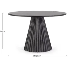 Tavolo Orissa Bizzotto in OFFERTA OUTLET -45%