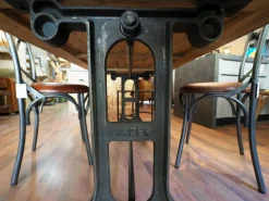 Tavolo Outlet etnico Tavolo singer ghisa e lagno massello in offerta  PREZZI OUTLET