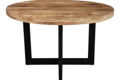 TAVOLO Outlet etnico Tavolo industrial tondo  detroit SCONTATO a PREZZI OUTLET