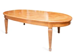 Tavolo ovale a quattro gambe Tavolo ovale Artigianale scontato