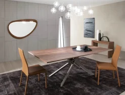 TAVOLO Ozzio?4x4 rovere  SCONTATO a PREZZI OUTLET  affrettati