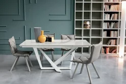 Tavolo Priamo Collezione esclusiva in ceramica Allungabile